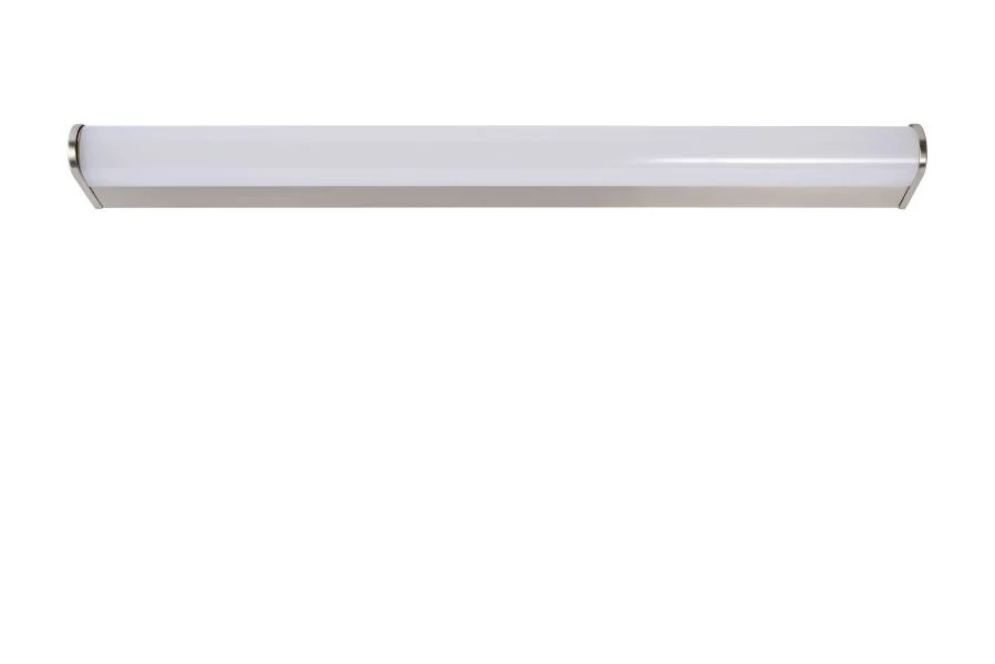 Lucide JASPER - Spiegelleuchte Badezimmer - LED - 1x16W 3000K - IP44 - Chrom Matt - AUSgeschaltet